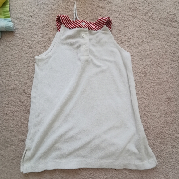 2/25 Janie and Jack  STRIPED TRIM COVER-UP - Picture 10 of 12